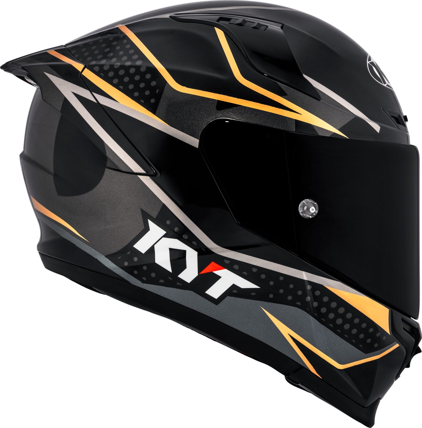 Kyt Striker SV Davo Replica Gloss Black Gold Helmet