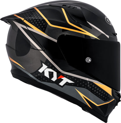 Kyt Striker SV Davo Replica Gloss Black Gold Helmet