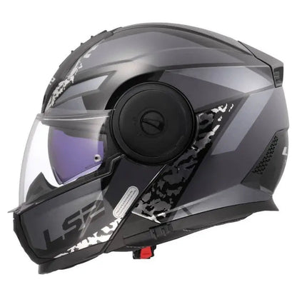 LS2 FF902 Scope ll Oxyd Black Titanium Helmets- 22-06