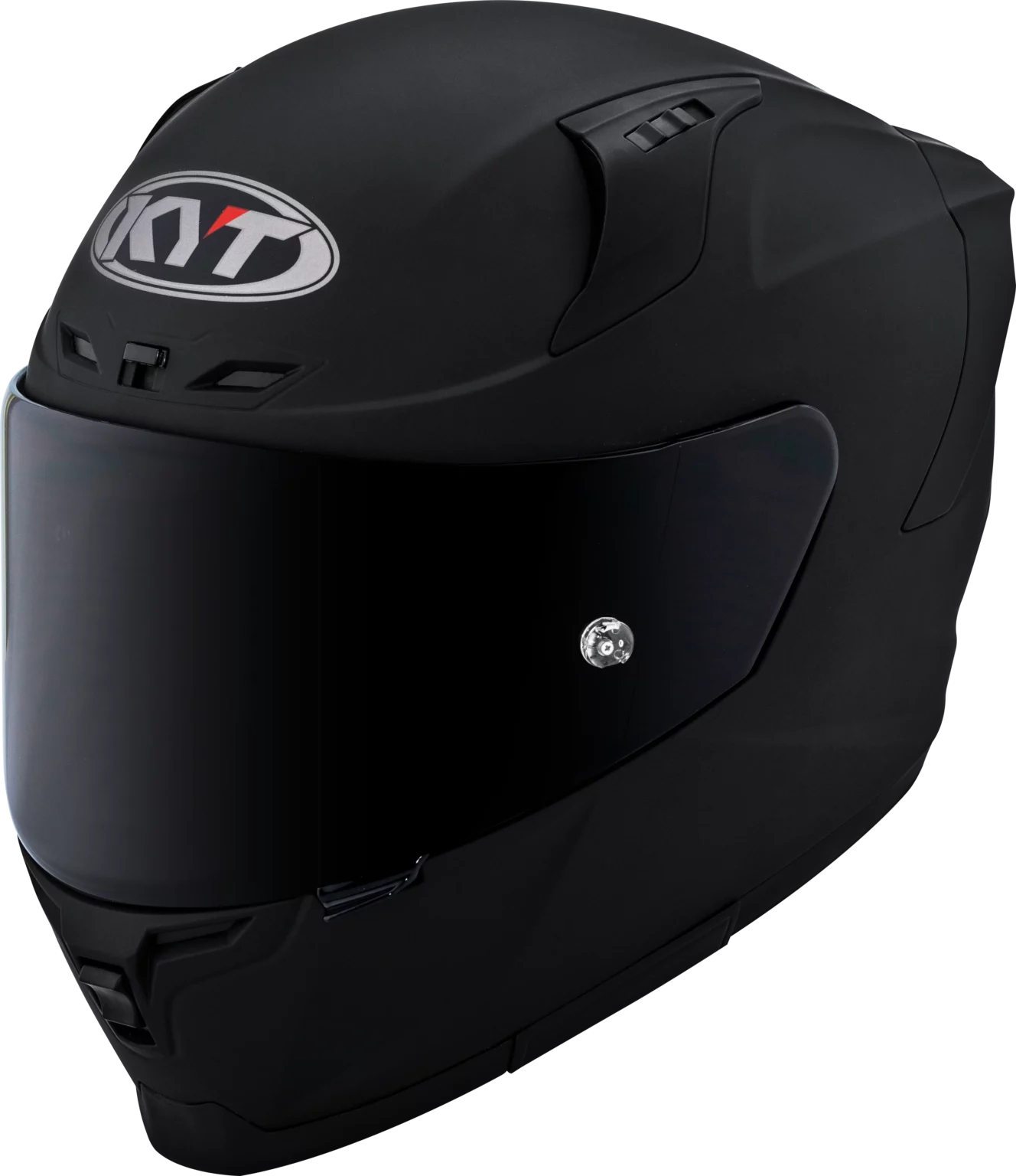 KYT Striker 2V Plain MATT Black Helmet - AH Helmets