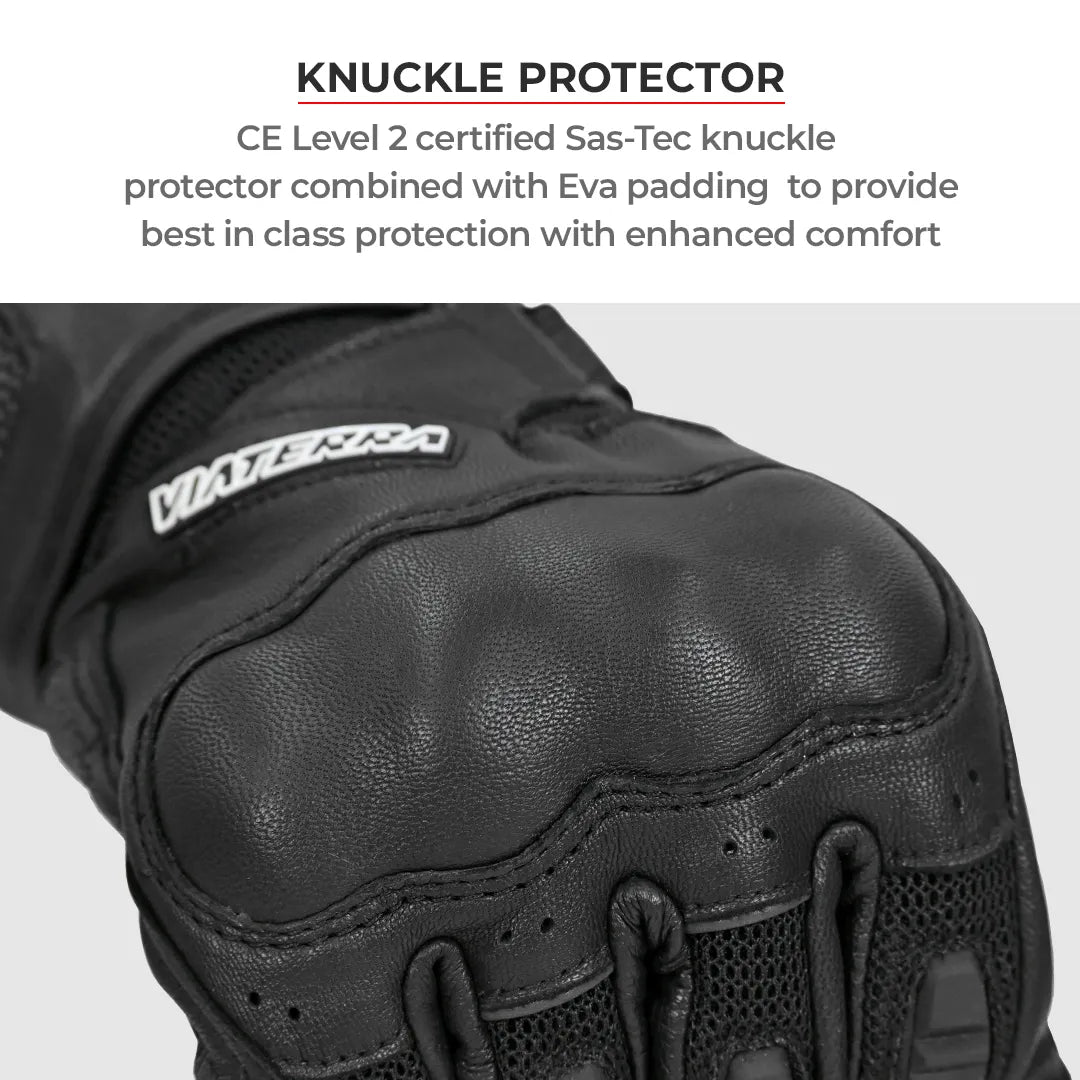 Viaterra Krugger full gauntlet gloves Black