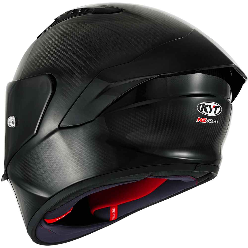 KYT NZ RACE SOLID GLOSS CARBON HELMET - 06