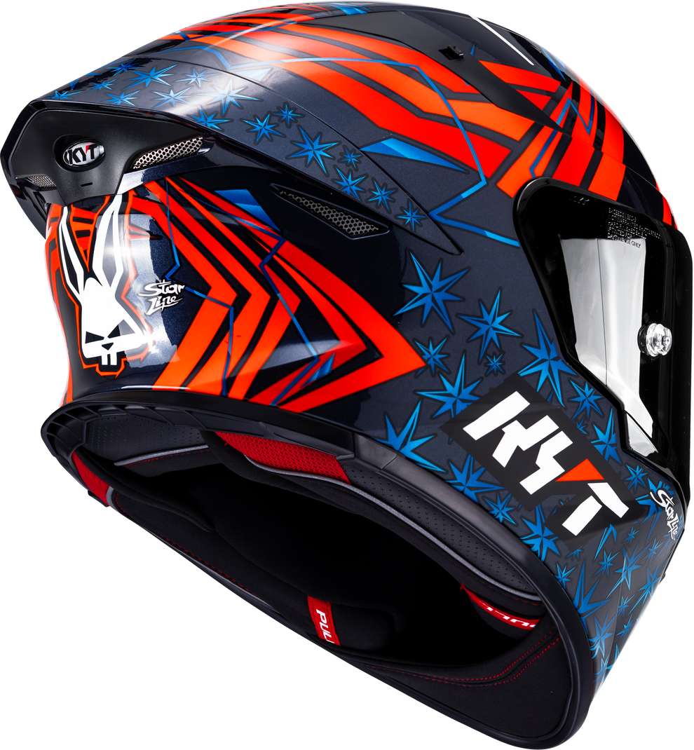 KYT TT Revo Fernandez 2022 Replica Gloss Helmet