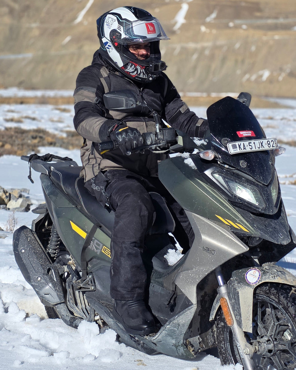 HanLeh Tourer Motorcycle Boots- Waterproof