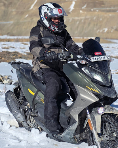 HanLeh Tourer Motorcycle Boots- Waterproof