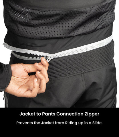 Rynox Delta Gt Jacket (Sports fit)-BLACK WHITE
