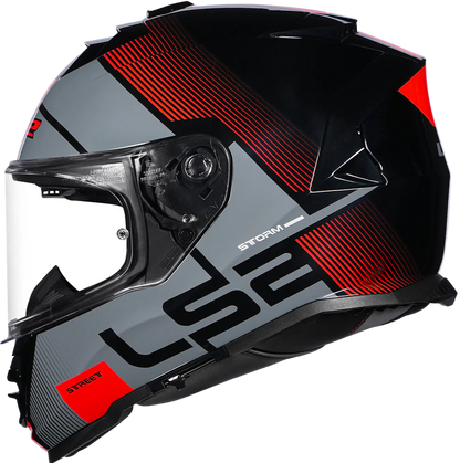 LS2 FF800 Storm II Epic Gloss Black Red Helmet