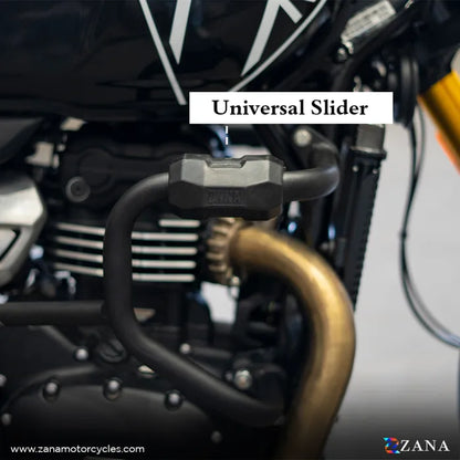 Zana CRASH GUARD WITH PUCK SLIDER BLACK FOR TRIUMPH SPEED 400 ZI-8363