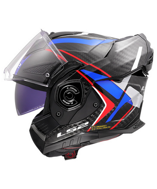 LS2 FF901 Advant XC Future ll GL Black Blue Red Carbon-06 Helmets