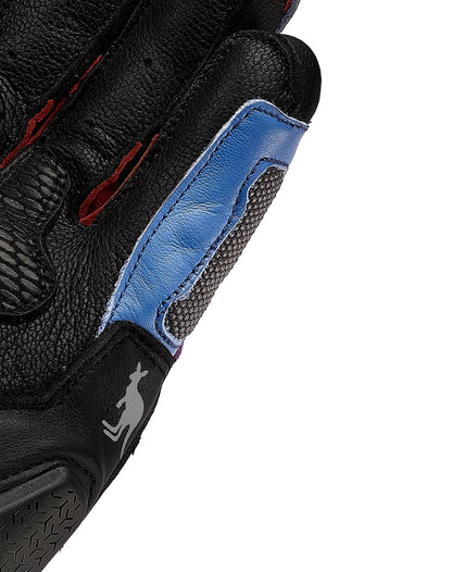 SOLACE FURIOUS CE GLOVES V3 -  WHITE BLUE RED