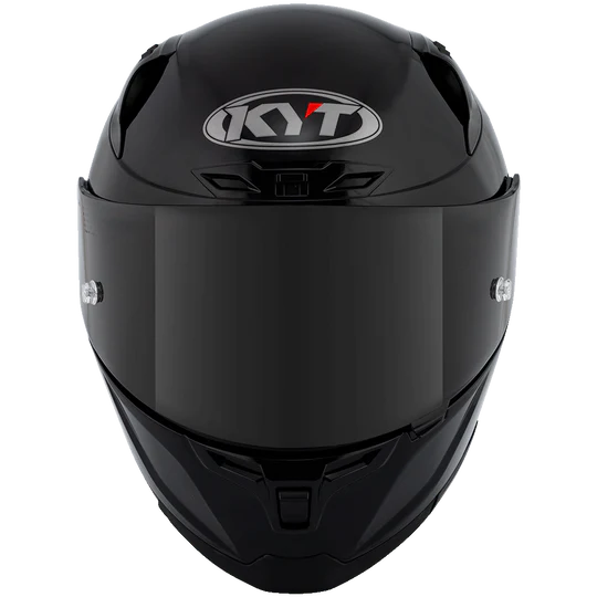 KYT Striker 2V Plain Gloss Black Helmet - AH Helmets