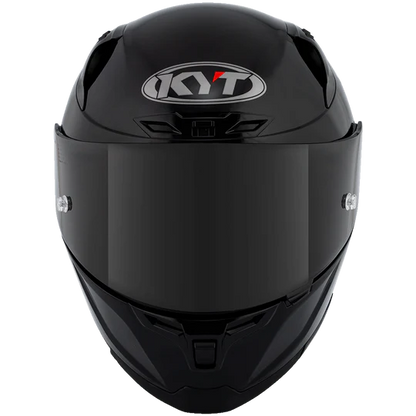 KYT Striker 2V Plain Gloss Black Helmet - AH Helmets