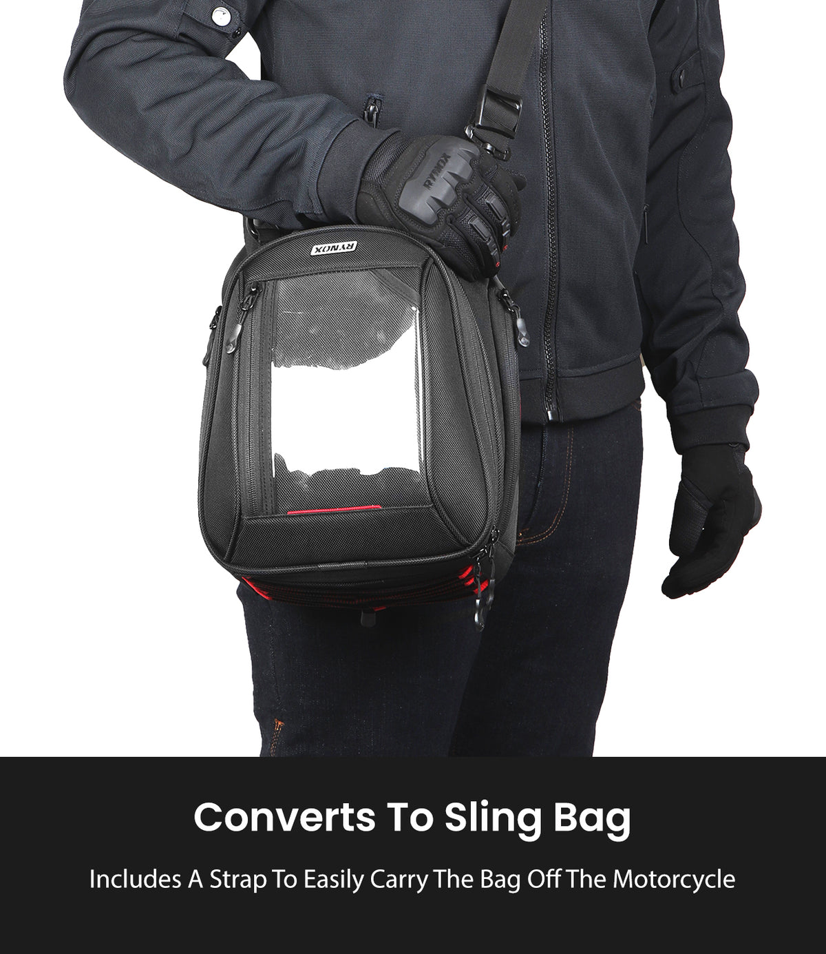 Rynox OPTIMUS 3 TANK BAG 10L - AH Helmets