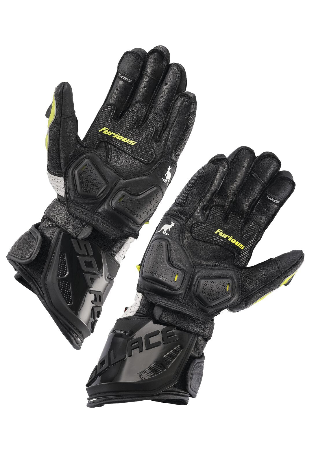 SOLACE FURIOUS CE GLOVES V3 - NEON