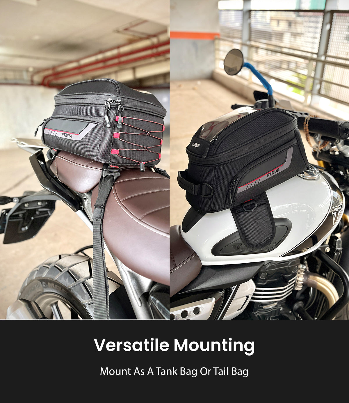 Rynox OPTIMUS 3 TANK BAG 10L - AH Helmets