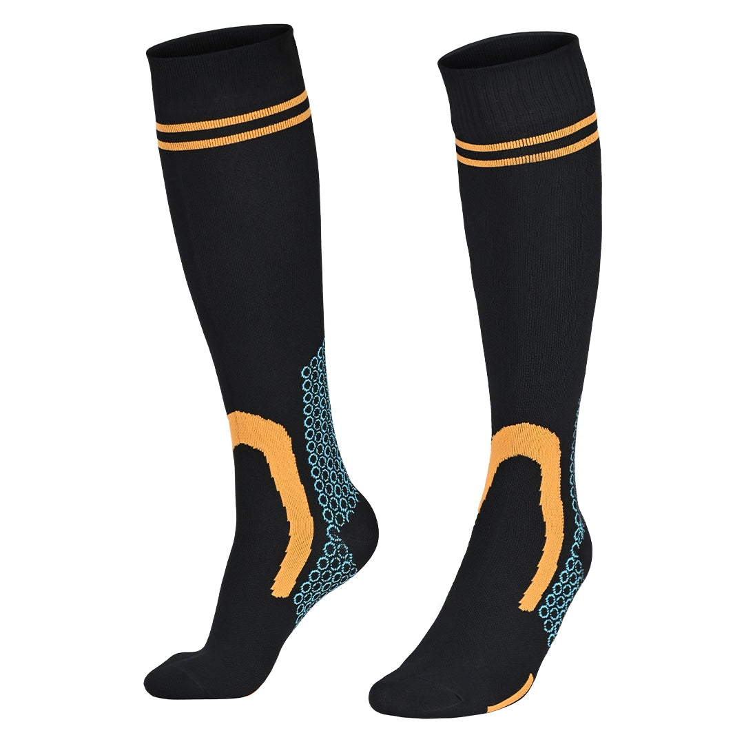 RANDY SUN – WATERPROOF SOCKS KNEE HIGH -X216 (ORANGE/BLACK)