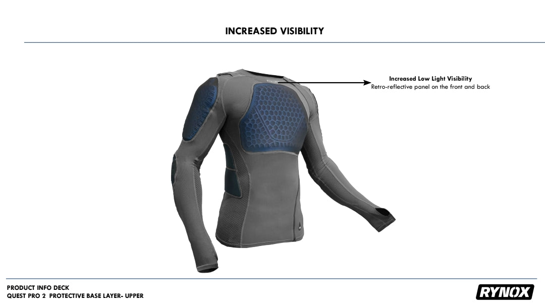 Rynox Quest Pro 2 Protective Base Layer - Upper