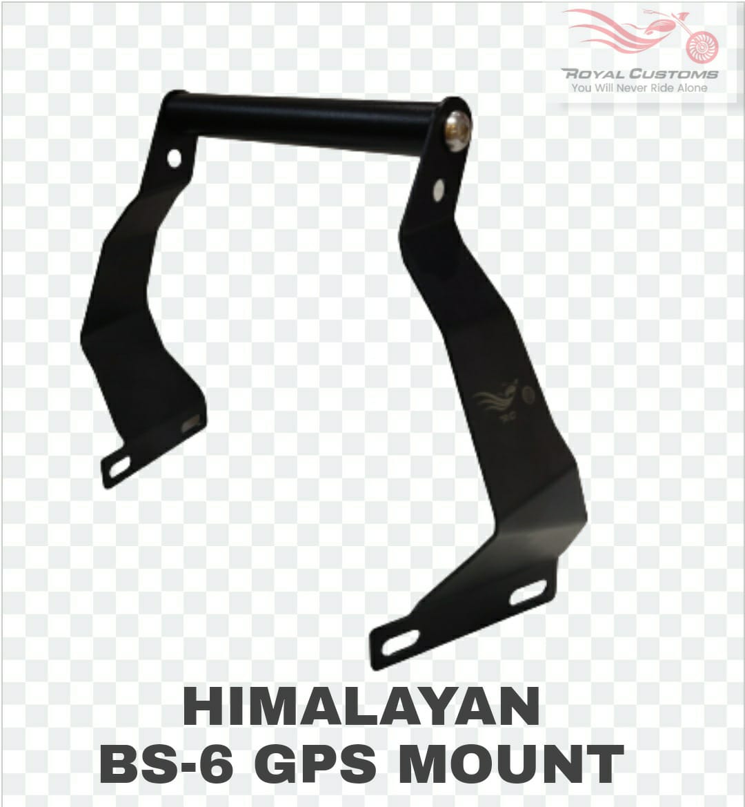 Royal Customs GPS Mount for Himalayan BS4/BS6 - AH Helmets