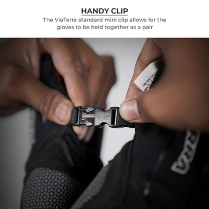 ViaTerra Tundra v3 –  Waterproof Black Gloves