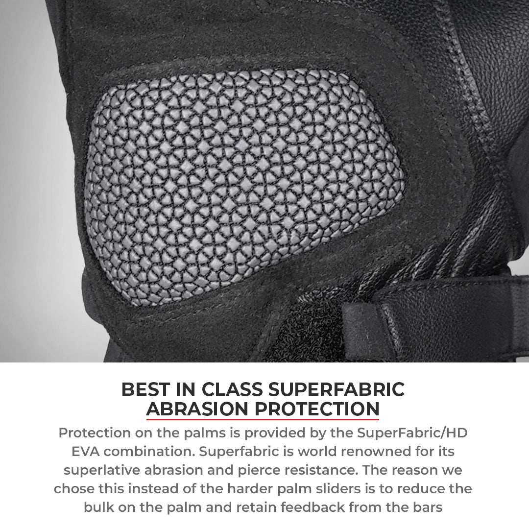 ViaTerra Tundra v3 –  Waterproof Black Gloves