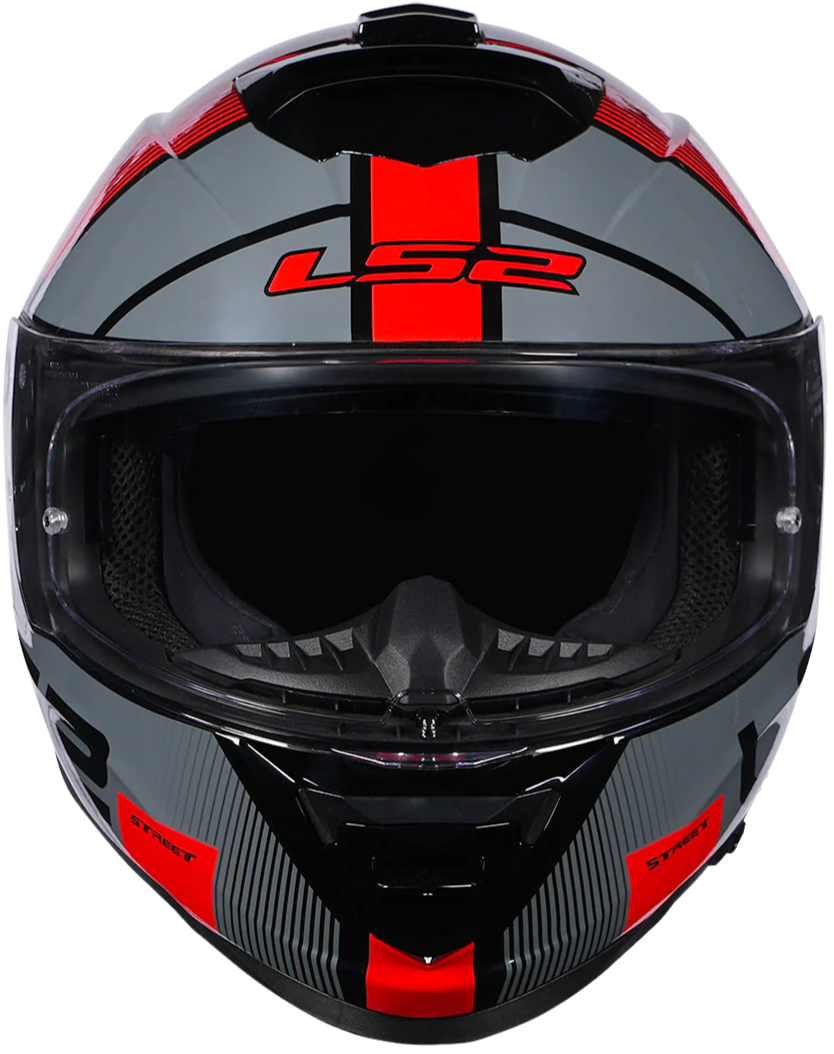 LS2 FF800 Storm II Epic Gloss Black Red Helmet