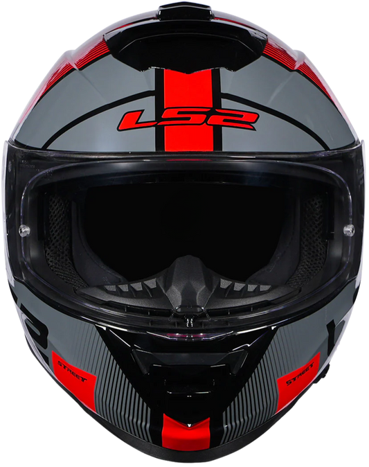 LS2 FF800 Storm II Epic Gloss Black Red Helmet