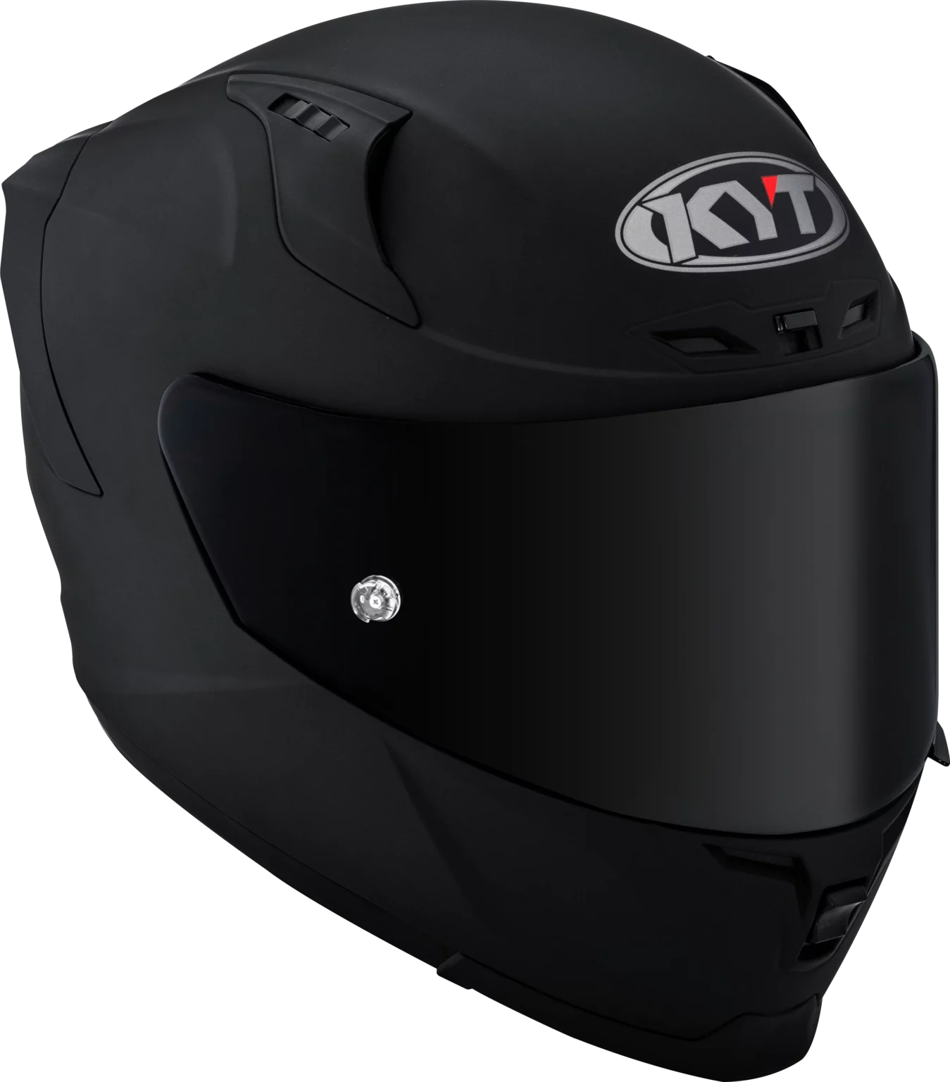 KYT Striker 2V Plain MATT Black Helmet - AH Helmets