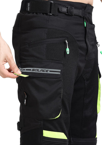 Solace COOLPRO V3T.0 Mesh Pant (Black/ Hiviz)