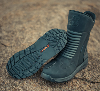 HanLeh Tourer Motorcycle Boots- Waterproof