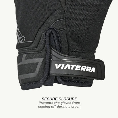 Viaterra Roost V2 Motorcycle Offroad Gloves-Black