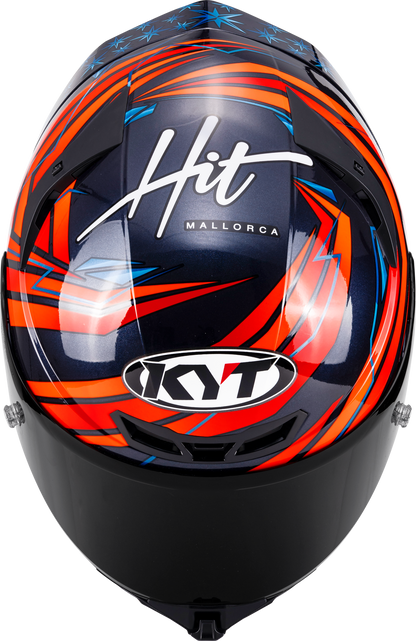 KYT TT Revo Fernandez 2022 Replica Gloss Helmet
