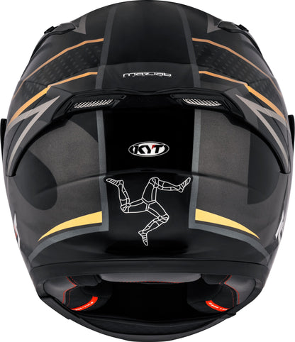 Kyt Striker SV Davo Replica Gloss Black Gold Helmet