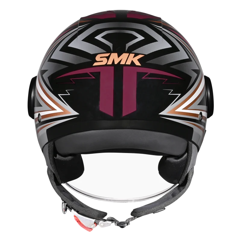 SMK LAMINAR  HALF HELMETS (STARZ GRAPHIC)