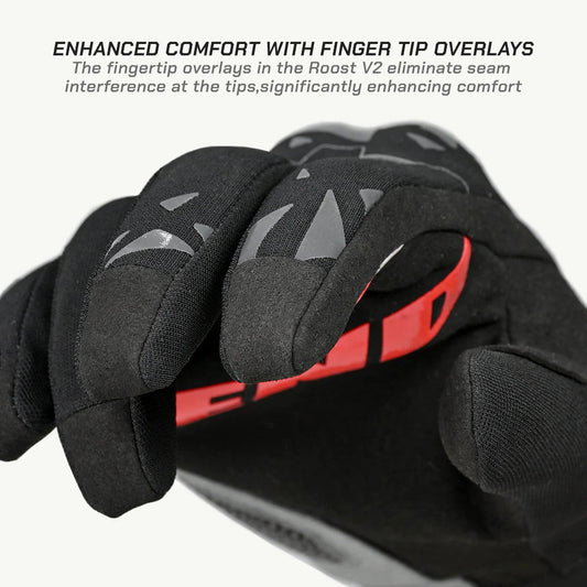 Viaterra Roost V2 Motorcycle Offroad Gloves-Black