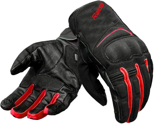 Raida Aqua Dry Waterproof Gloves -Red