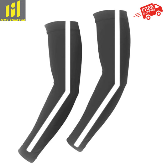 MH Moto ICECOOL MESH  HAND SLEEVES ( Reflective)