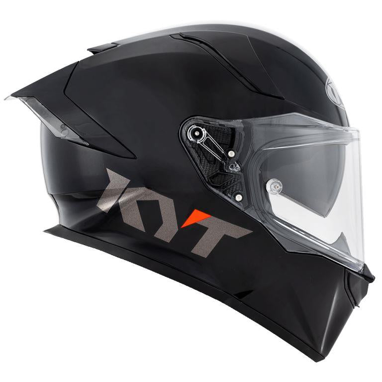 KYT R2R Pro Plain Gloss Black - 06 Helmet