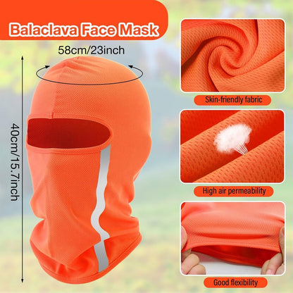 Mh Moto Easy Dry  Flouro Reflective Balaclava