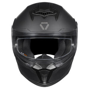 KORDA SONIC GP SOLID MATT BLACK W/P HELMET (Dual visor)