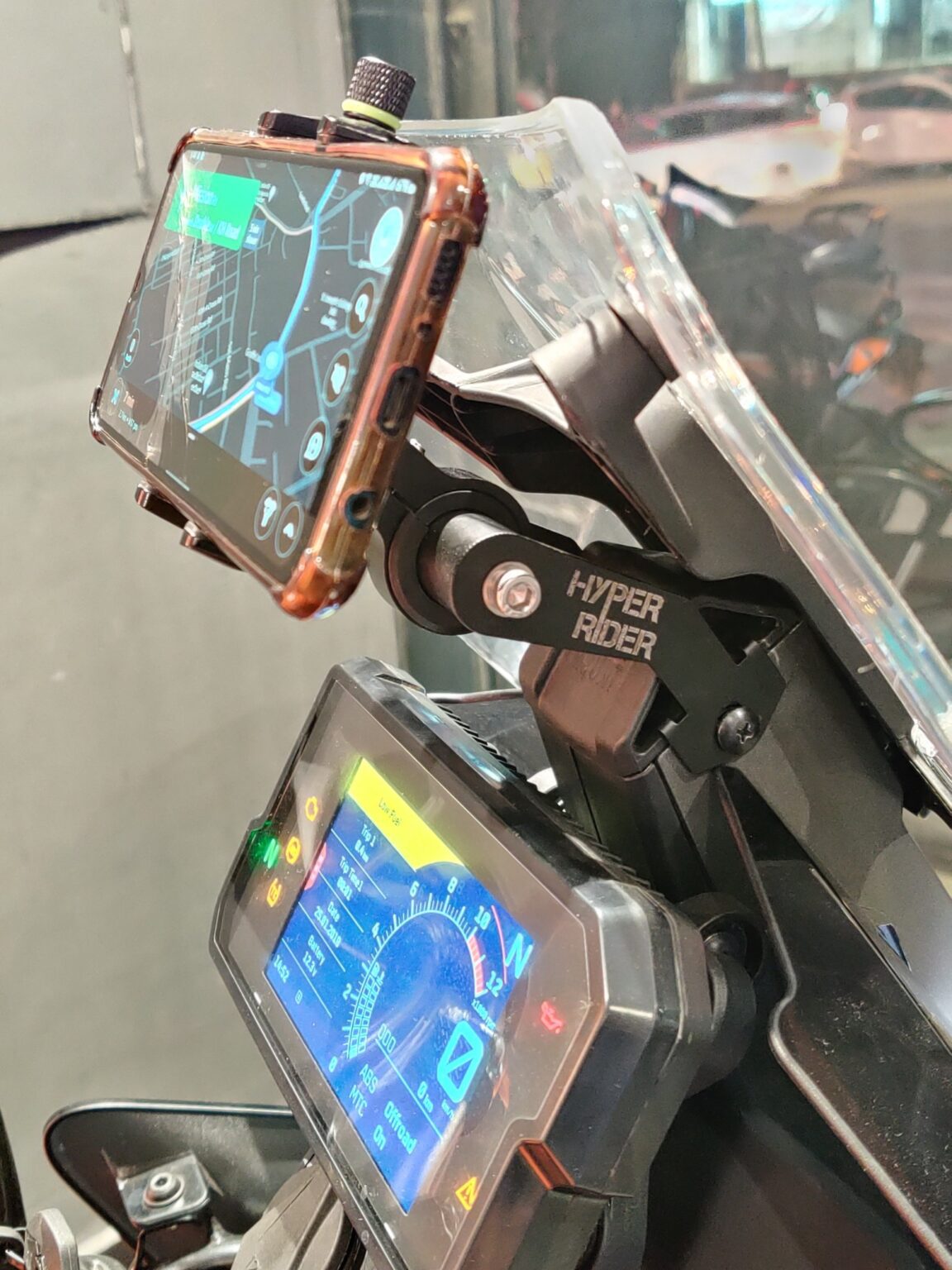 Hyperrider GPS Mount for KTM  250/390 ADV