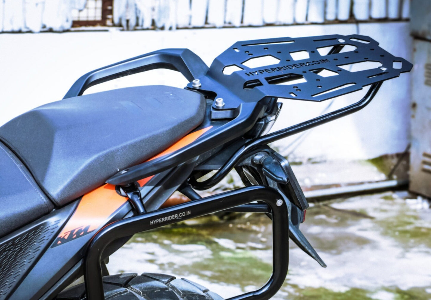 KTM Adventure Top Rack with Metal Plate - Hyperrider - AH Helmets