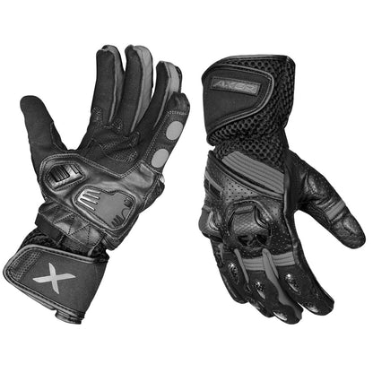 AXOR GATOR RIDING GLOVES-GREY