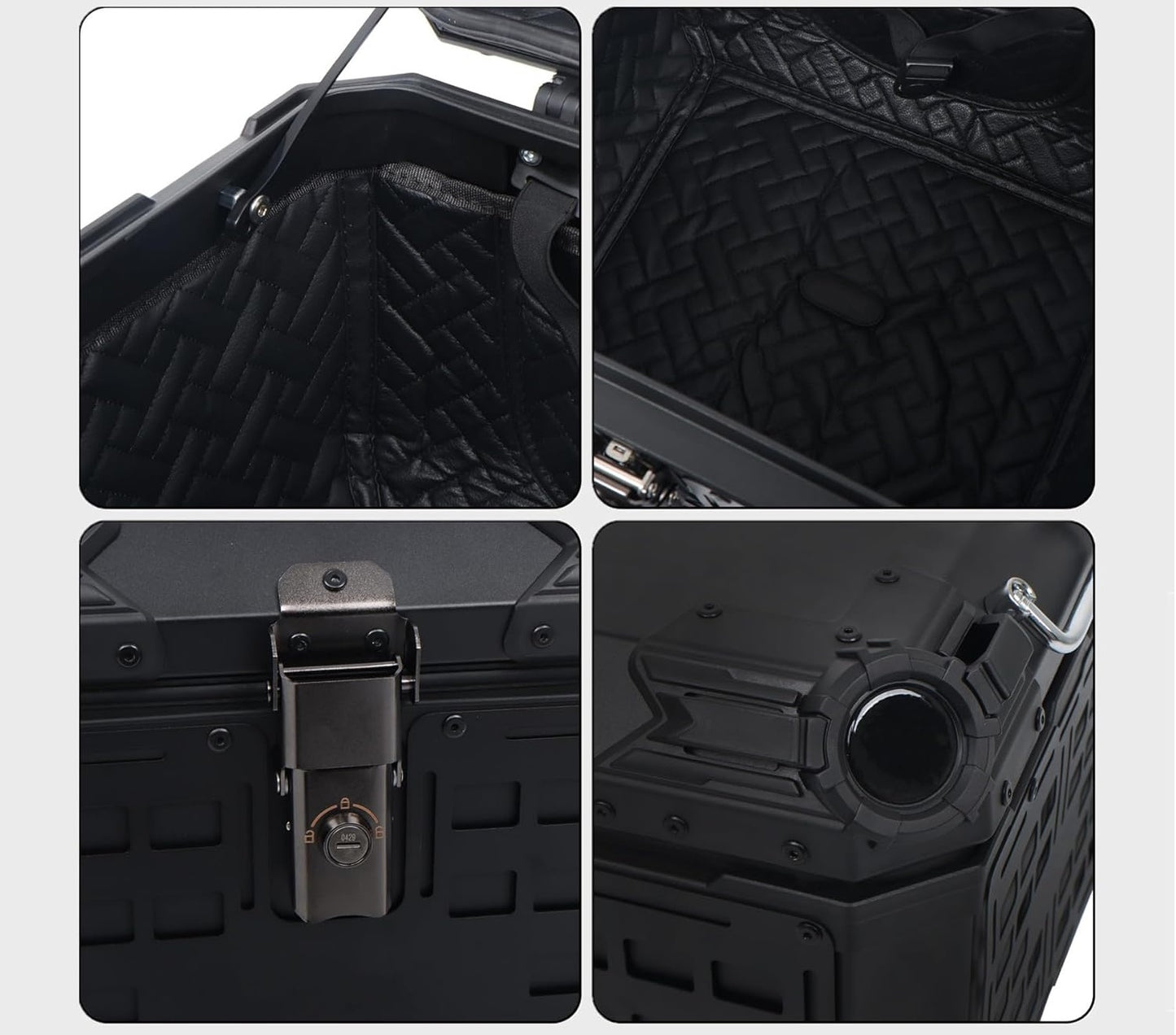 MH Predator Aluminium 45L Top box