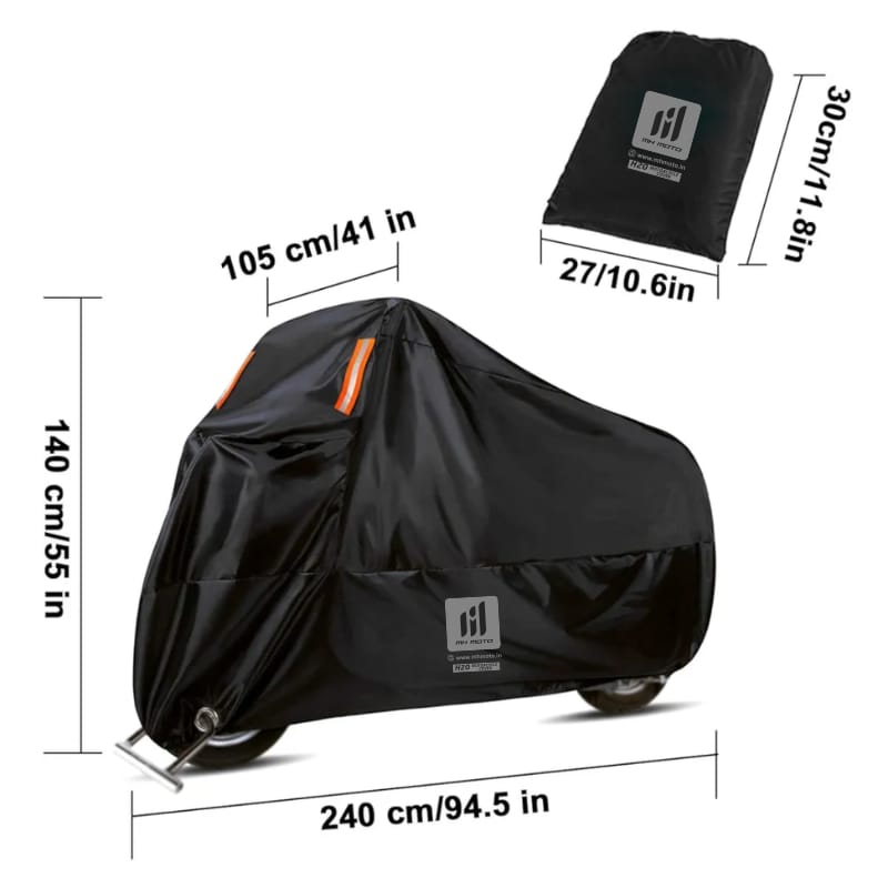 MH H2O WATERPROOF BIKE COVER - 210D