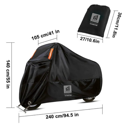MH H2O WATERPROOF BIKE COVER - 210D