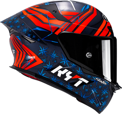 KYT TT Revo Fernandez 2022 Replica Gloss Helmet