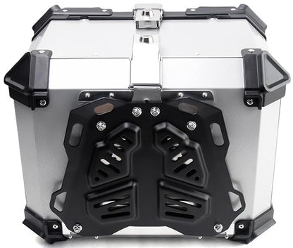 MH Moto Aluminium 55L Top box With Backrest