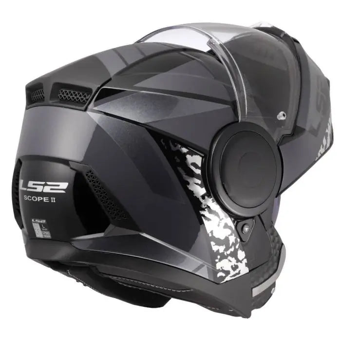 LS2 FF902 Scope ll Oxyd Black Titanium Helmets- 22-06