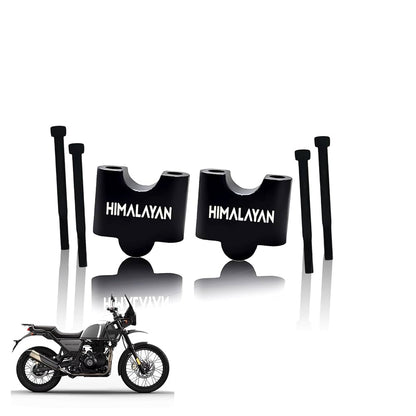 ROYAL ENFIELD HIMALAYAN BS3/BS4/BS6 HANDLE RISERS -BLACK