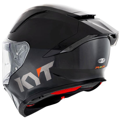 KYT R2R Pro Plain Gloss Black - 06 Helmet